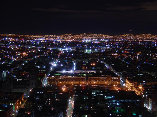 Mexico City at Night