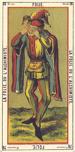 Tarot Card Folly of Alchemy