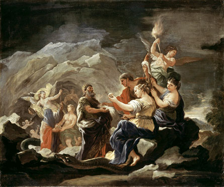 Luca Giordano Cave of Eternity 1680s