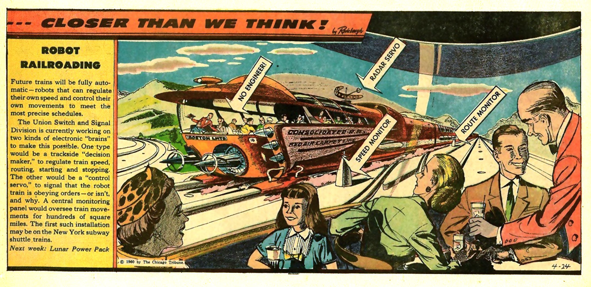 Robotic Railroad 1950s
